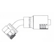 1/2 X 22MM Female 45° Swivel DIN (Light) 